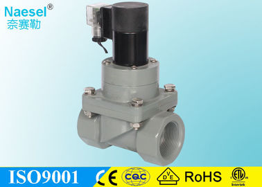 UPVC solenoid valve isolation piston structure with long life span